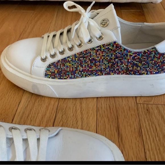 Rinestone multicolour sneakers - Picture 4 of 7